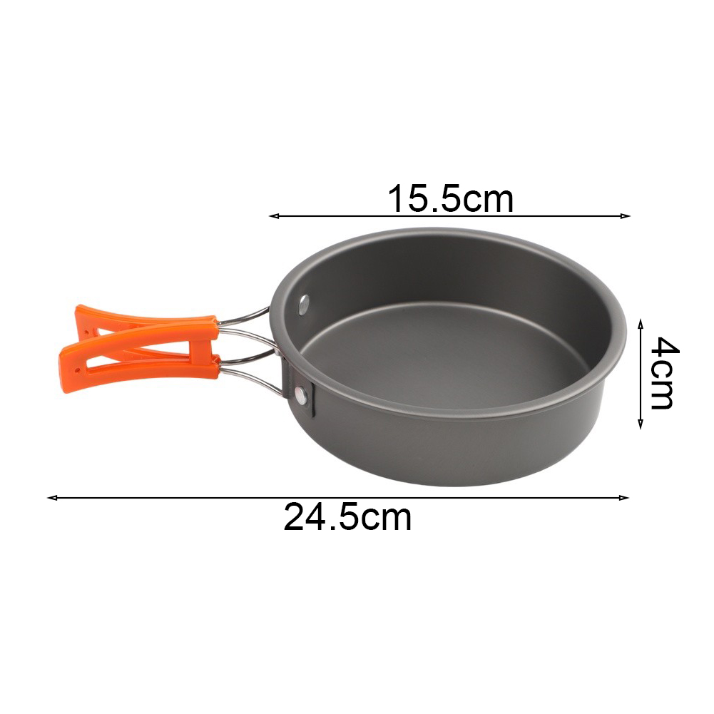 1-delige Koekenpan van Alumini - Camping Cooking Pan recensie en prijs