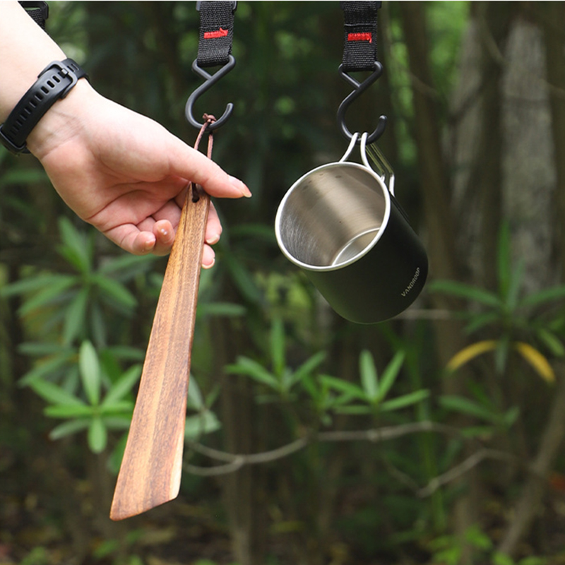 Houten Spatel Draagbare Turner - Camping Cooking All In One recensie en prijs