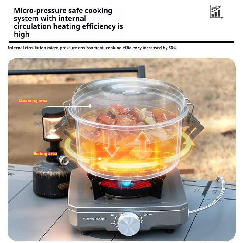 BUERK Outdoor Camping Stoompan - Camping Cooking Pan recensie en prijs
