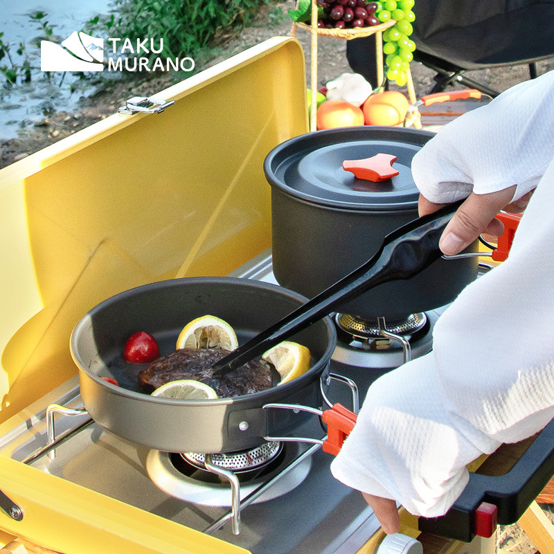 Camping kookgerei set voor bui - Camping Cooking Utensil Bag recensie en prijs