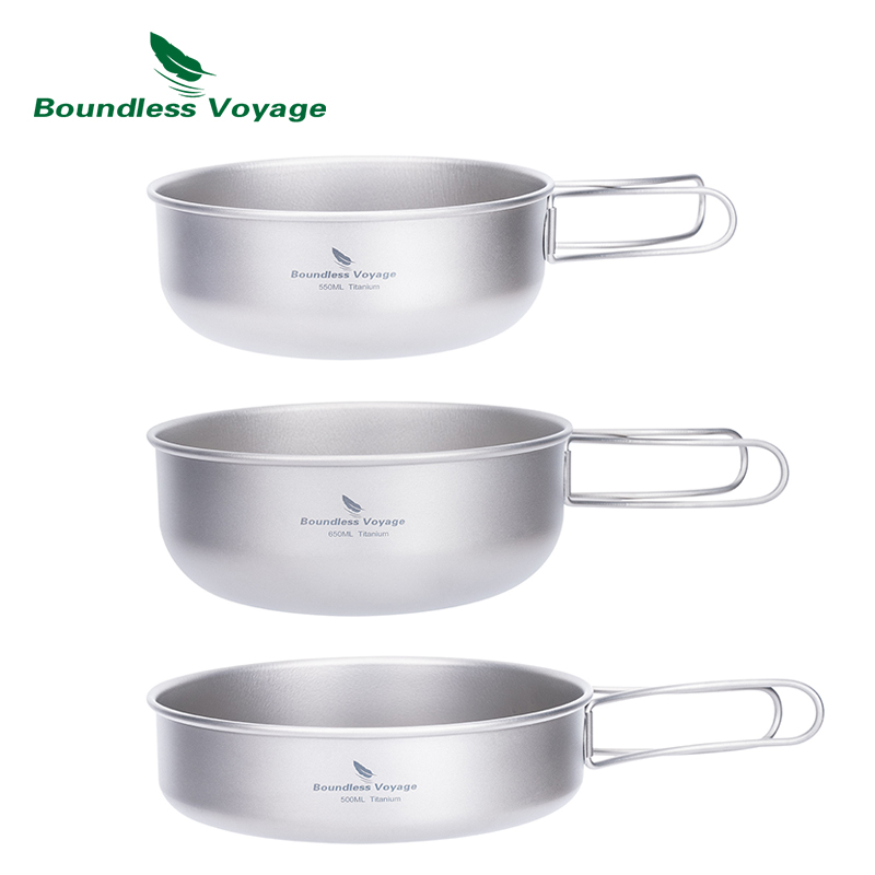 Boundless Voyage Titanium Camp - Camping Cooking Pots And Pans Set recensie en prijs