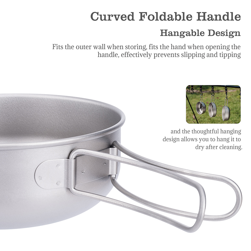 Boundless Voyage Titanium Camp - Camping Cooking Pots And Pans Set recensie en prijs
