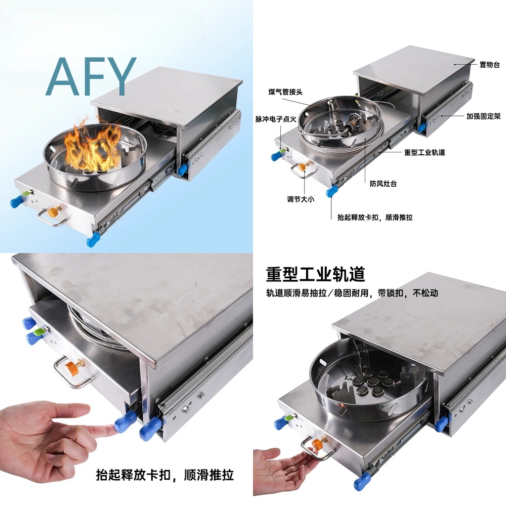 RV-gasfornuis voor auto, campe - Van Camping Cooking recensie en prijs