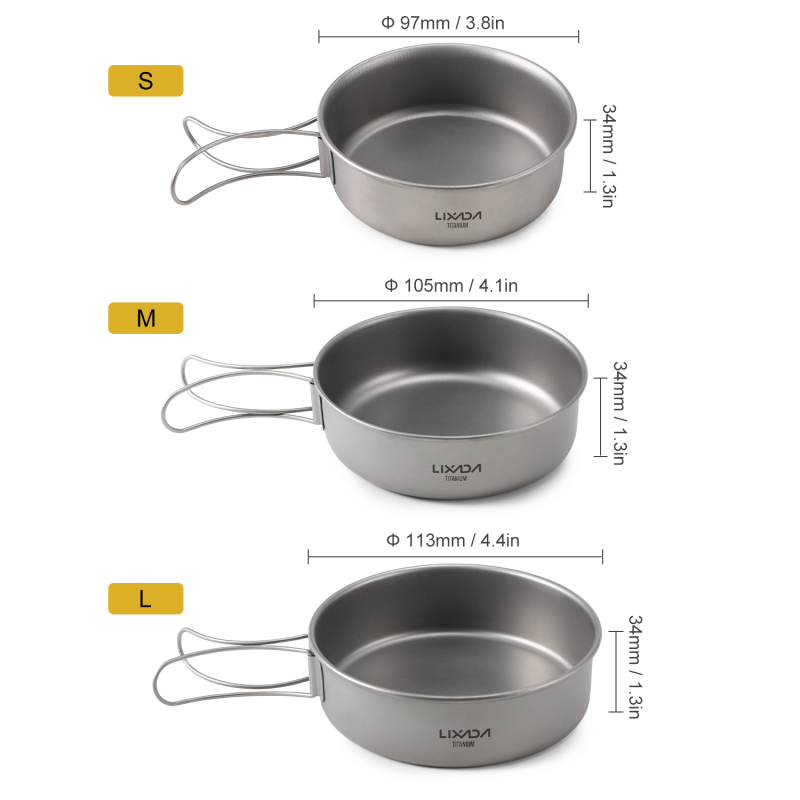 Lixada Titanium Kommen Ultrali - Camping Cooking Griddle recensie en prijs