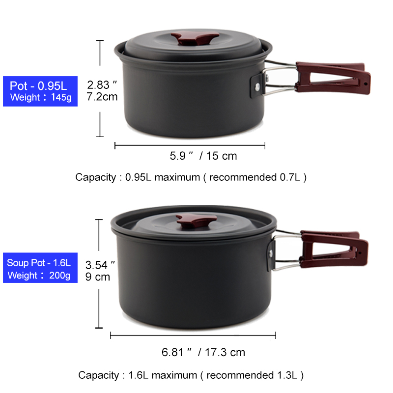 Widesea Camping Kookgerei Set  - Camping Cooking All In One recensie en prijs