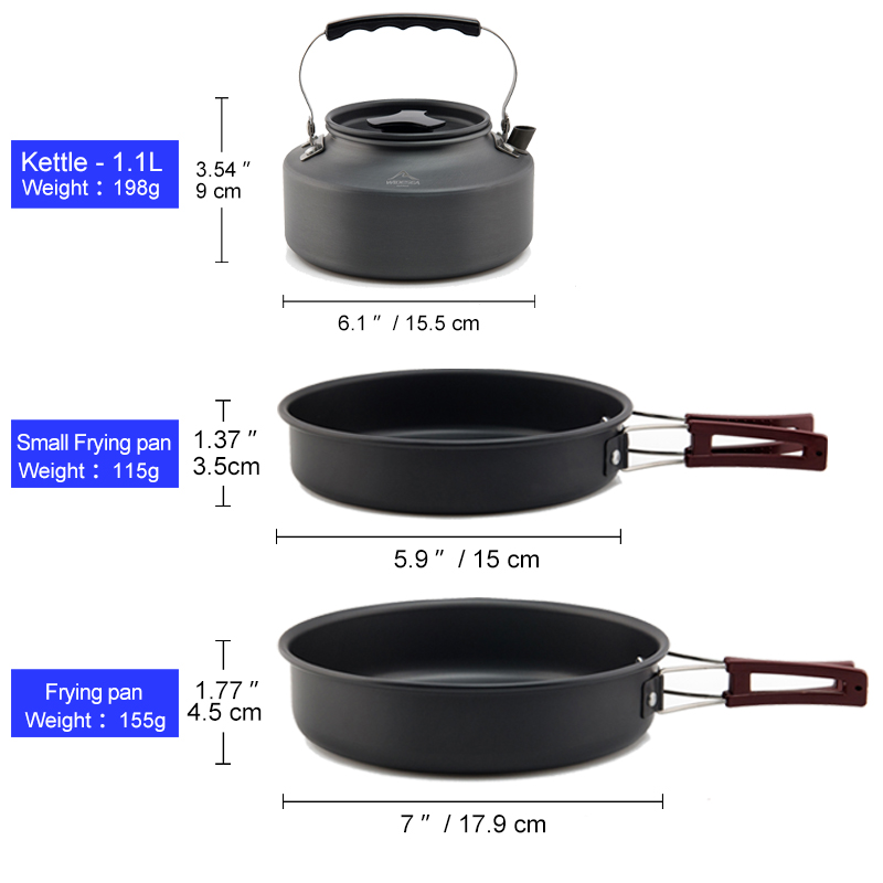 Widesea Camping Kookgerei Set  - Camping Cooking All In One recensie en prijs