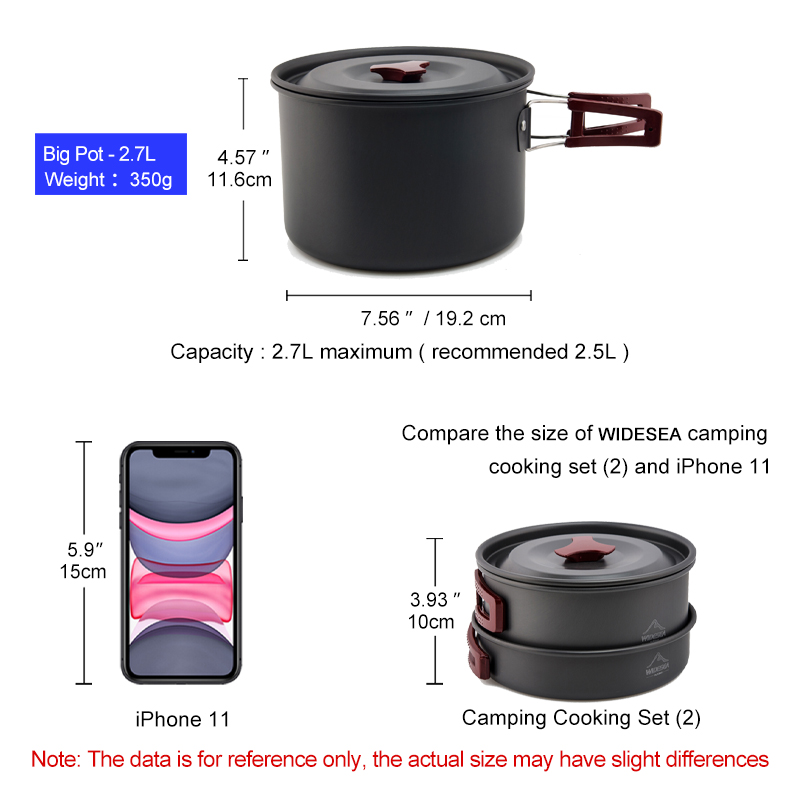 Widesea Camping Kookgerei Set  - Camping Cooking All In One recensie en prijs