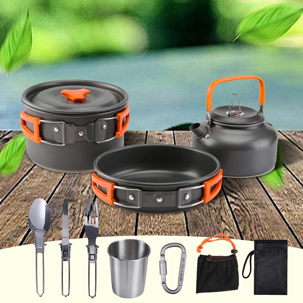 Campingkookgerei Set Ketel Pot - Camping Cooking Pan recensie en prijs