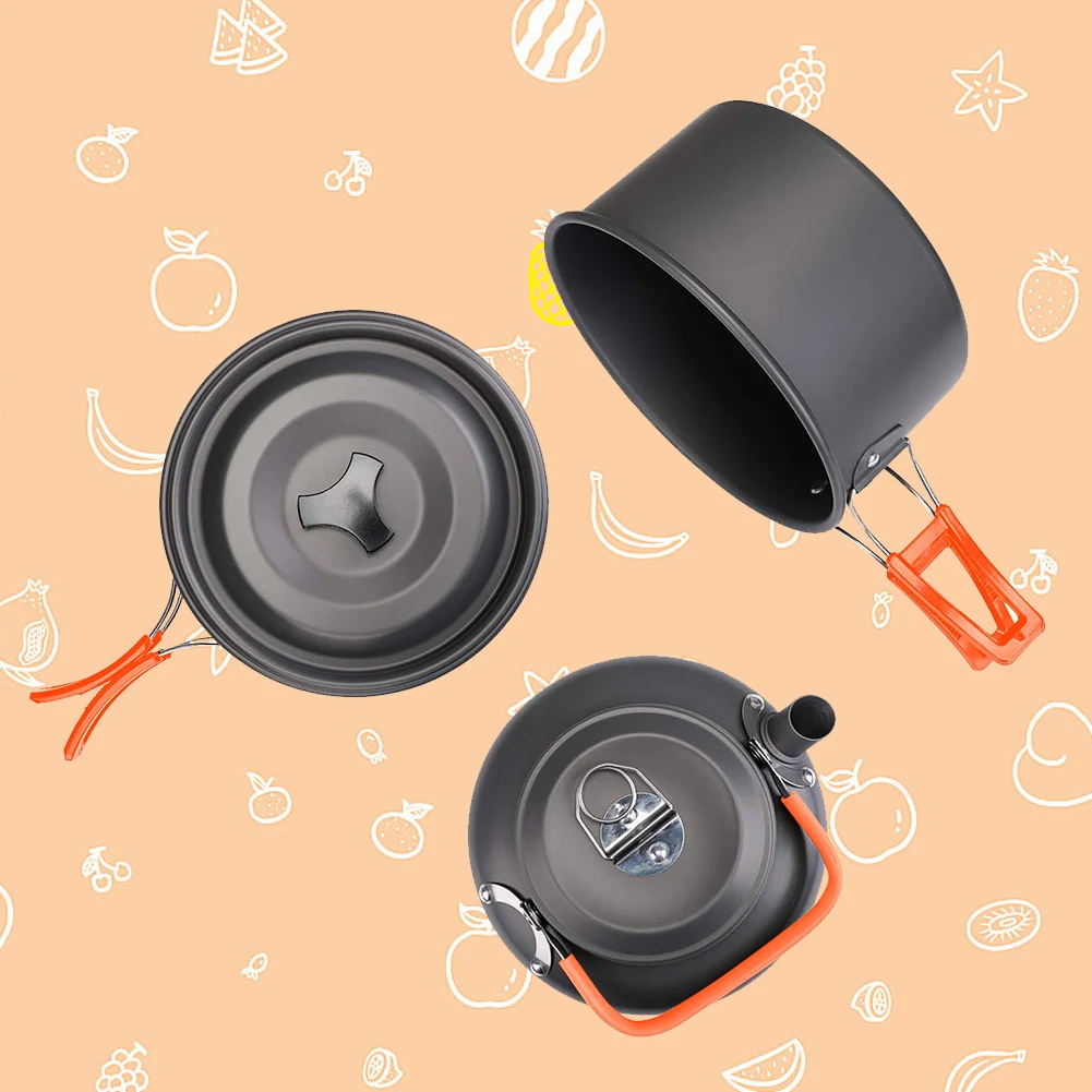 Campingkookgerei Set Ketel Pot - Camping Cooking Pan recensie en prijs
