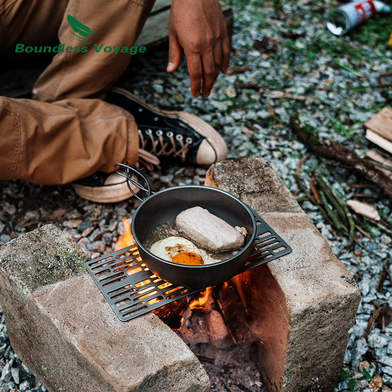 Boundeloze Reis Outdoor Campin - Camping Cooking Pan recensie en prijs
