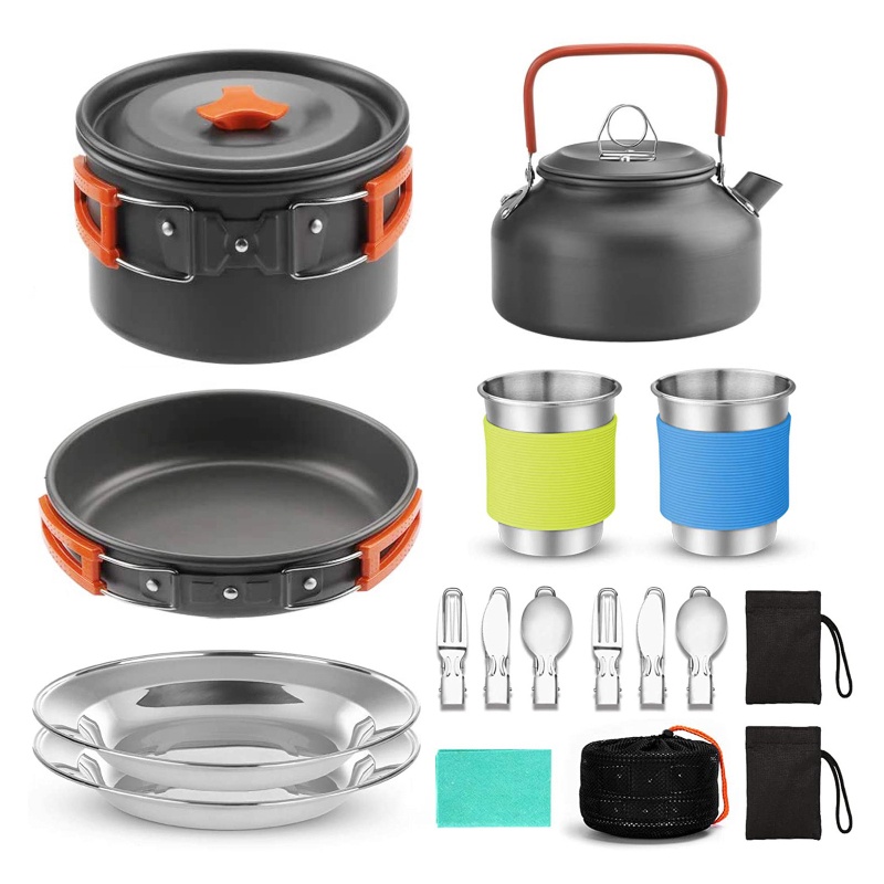 Camping kookset, outdoor kooku - Camping Cooking All In One recensie en prijs
