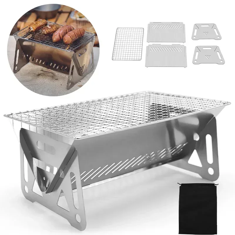 Draagbare opvouwbare barbecueg - Charcoal Chimney Starter recensie en prijs
